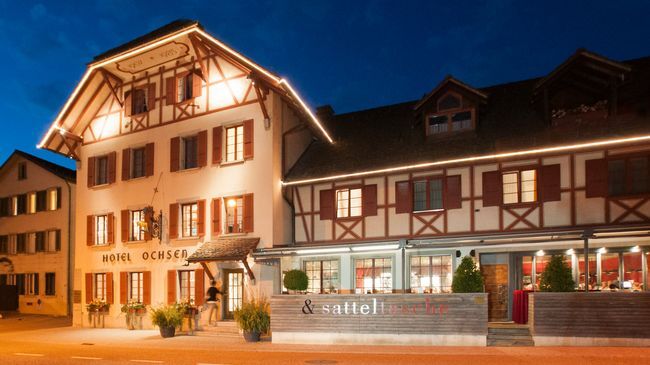 Ochsen Lenzburg Hotel Bagian luar foto
